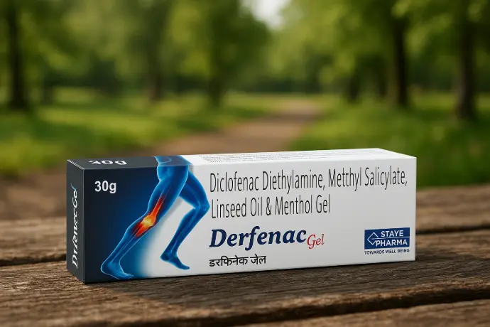 Derfenac gel (Diclofenac Diethylamine, Methyl Salicylate, Linseed Oil & Menthol Gel)
